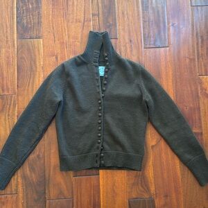 Prada Brown Cardigan, size medium